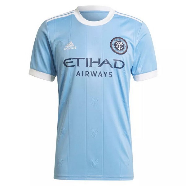 Authentic Camiseta New York City 1ª 2021-2022 Azul